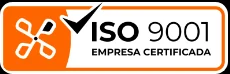 Selo ISO 9001 empresa certificada